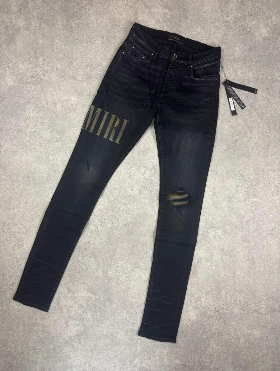 Amiri Camo Core Appliqué