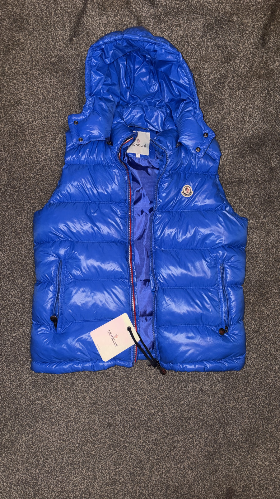 Moncler Gillet Royal Blue